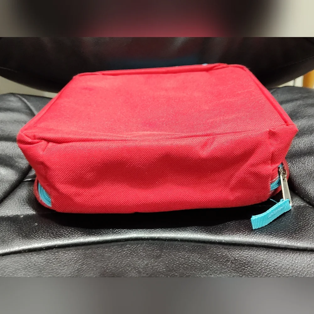Disney Elena Of Avalor Lunch Bag, Red and Blue, 9 in tall, 8 in wide, 3 in deep
